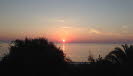 Sonnenaufgang vom Hotelzimmer Levolle Marine